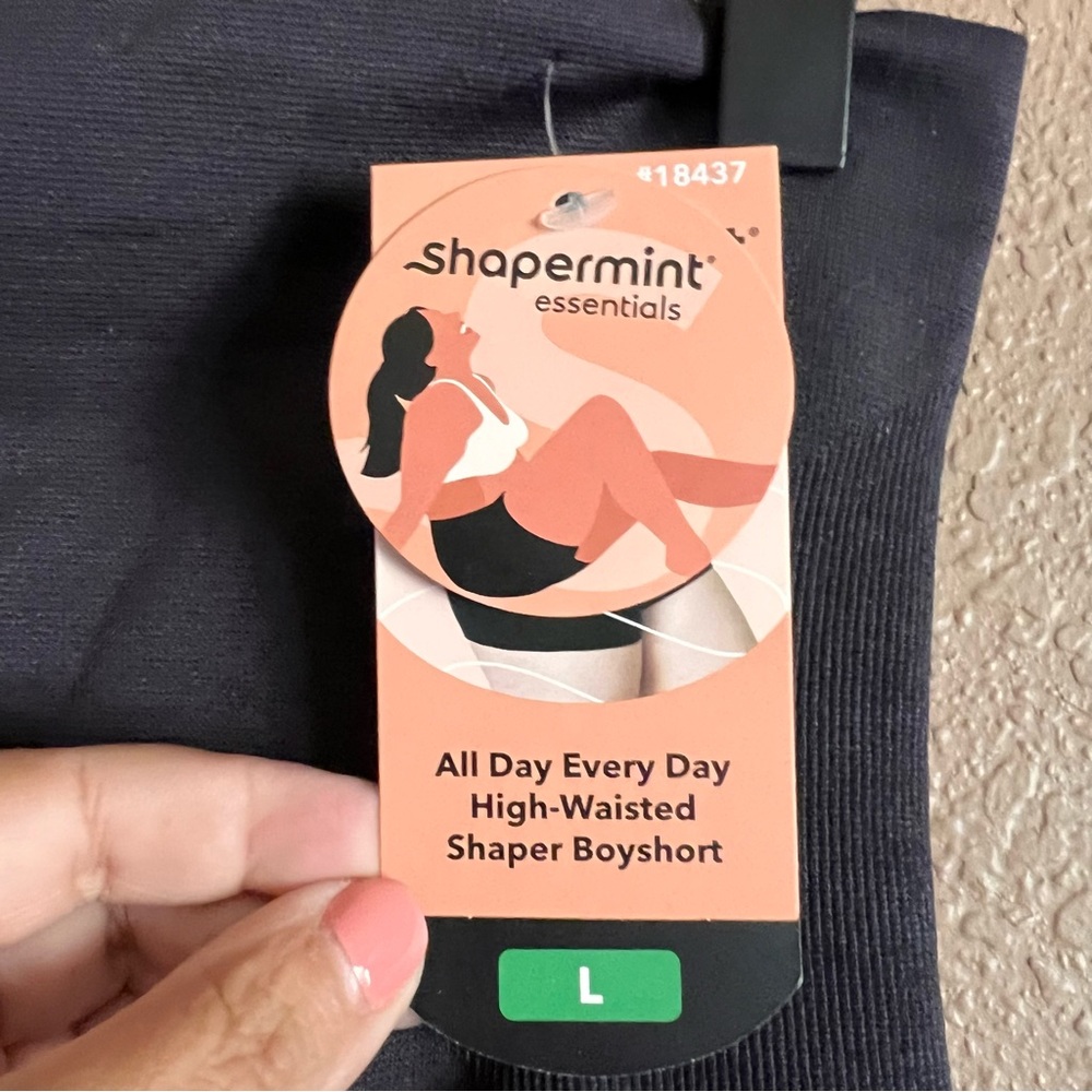 Shapermint All Day Everyday High-Waisted Shaper Boyshort Size Large - Picture 3 of 9